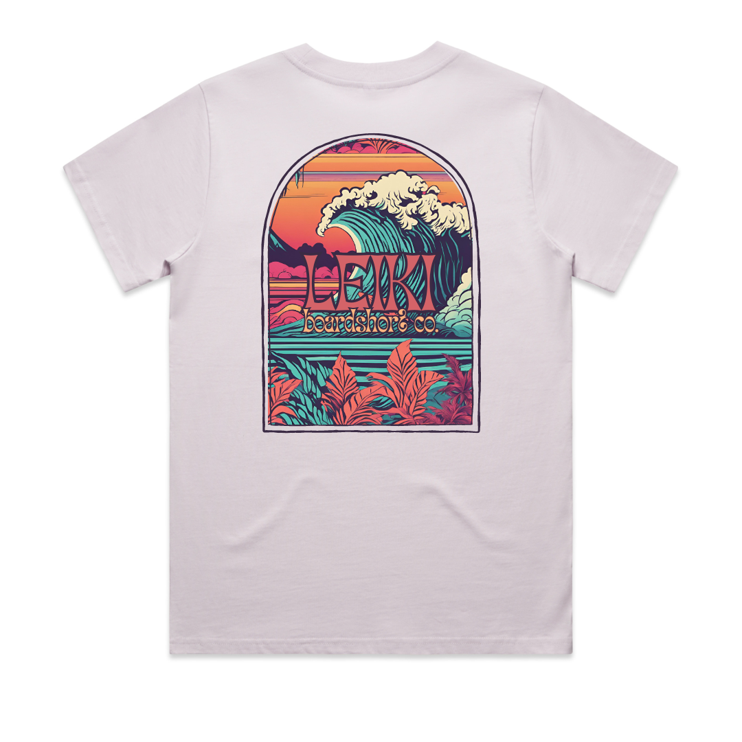 Tunneling in Tamarindo Adult Tee - Orchid image 1