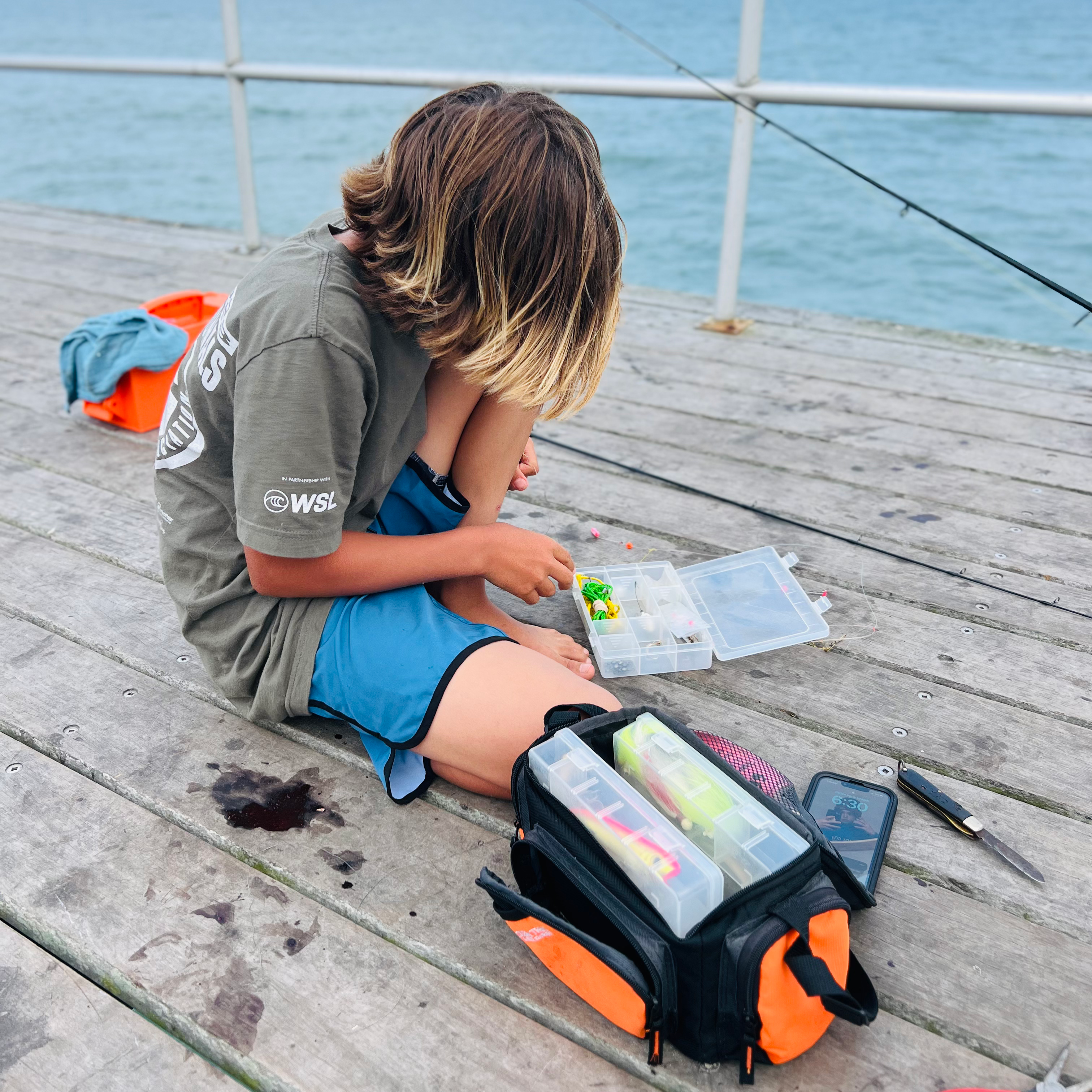 Kai Polū Scallop 18" Kahuna Boardies image 4