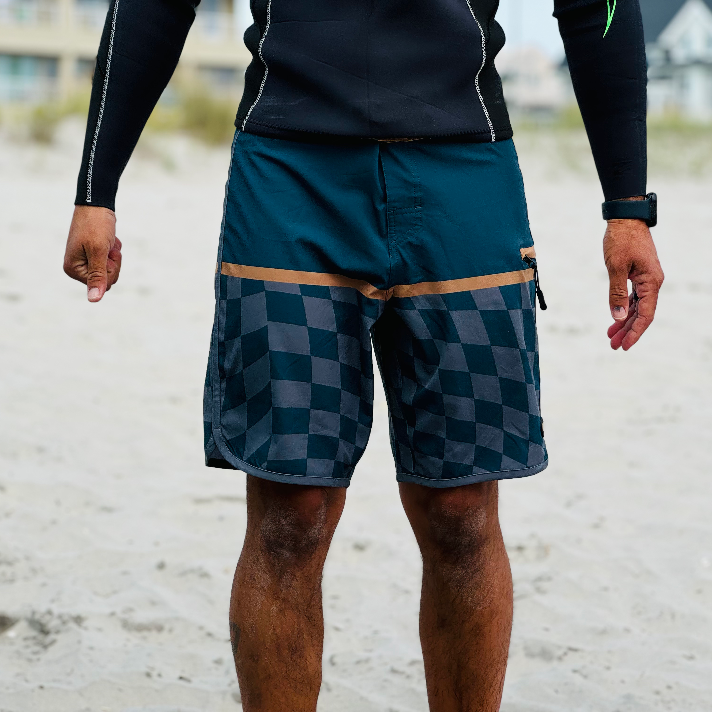 Epic in Encinitas Men's Scalloped Boardshort image 1