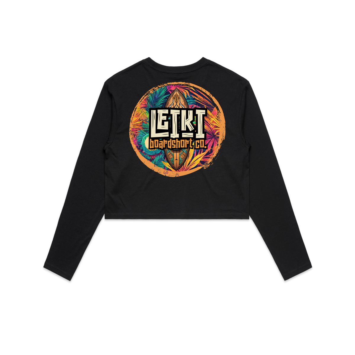 Night Sesh in Nosara Cropped Long Sleeve image 1