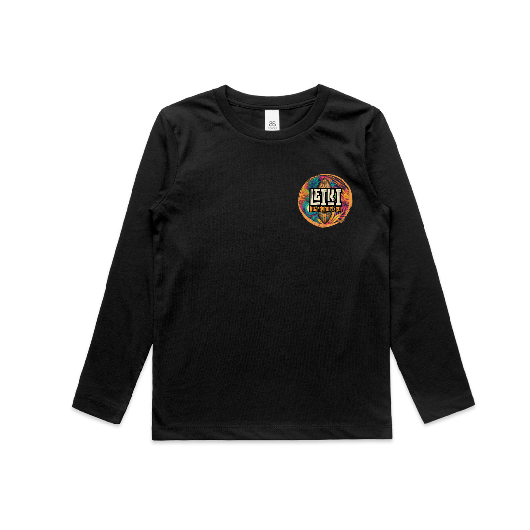 Night Sesh in Nosara Youth Long Sleeve image 0