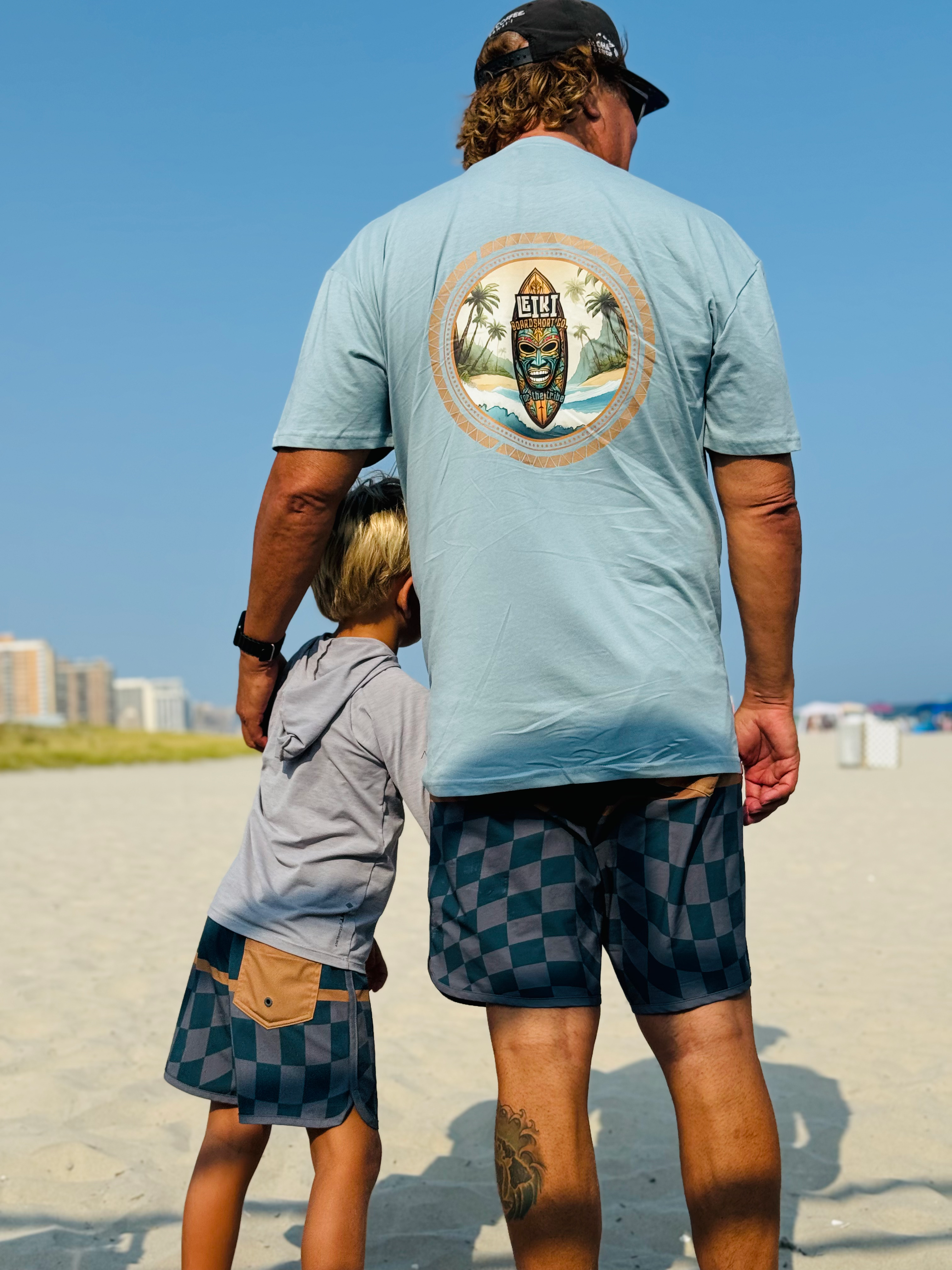 Epic in Encinitas Men's Scalloped Boardshort image 2