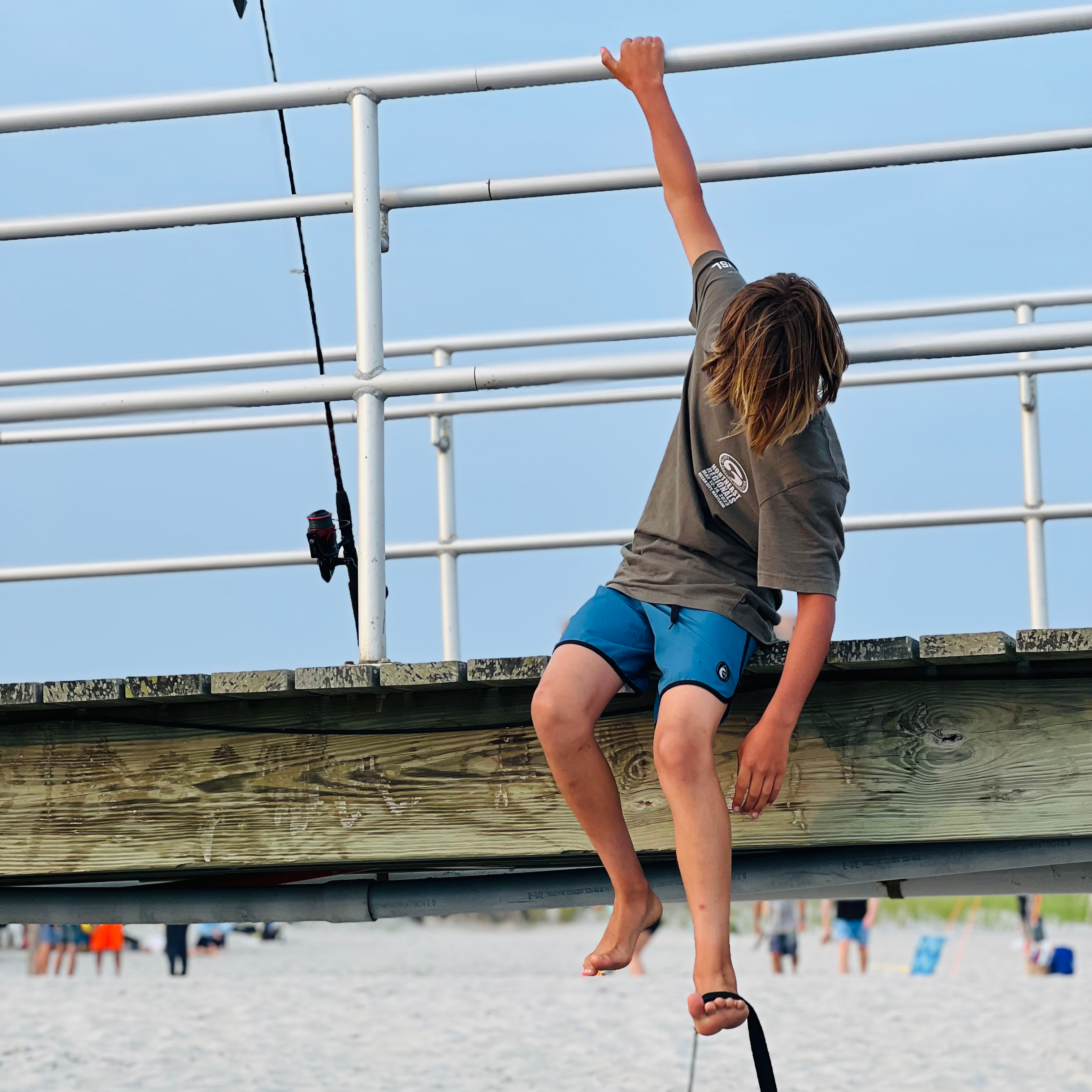 Kai Polū Scallop 18" Kahuna Boardies image 0