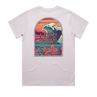 Tunneling in Tamarindo Adult Tee - Orchid image 1